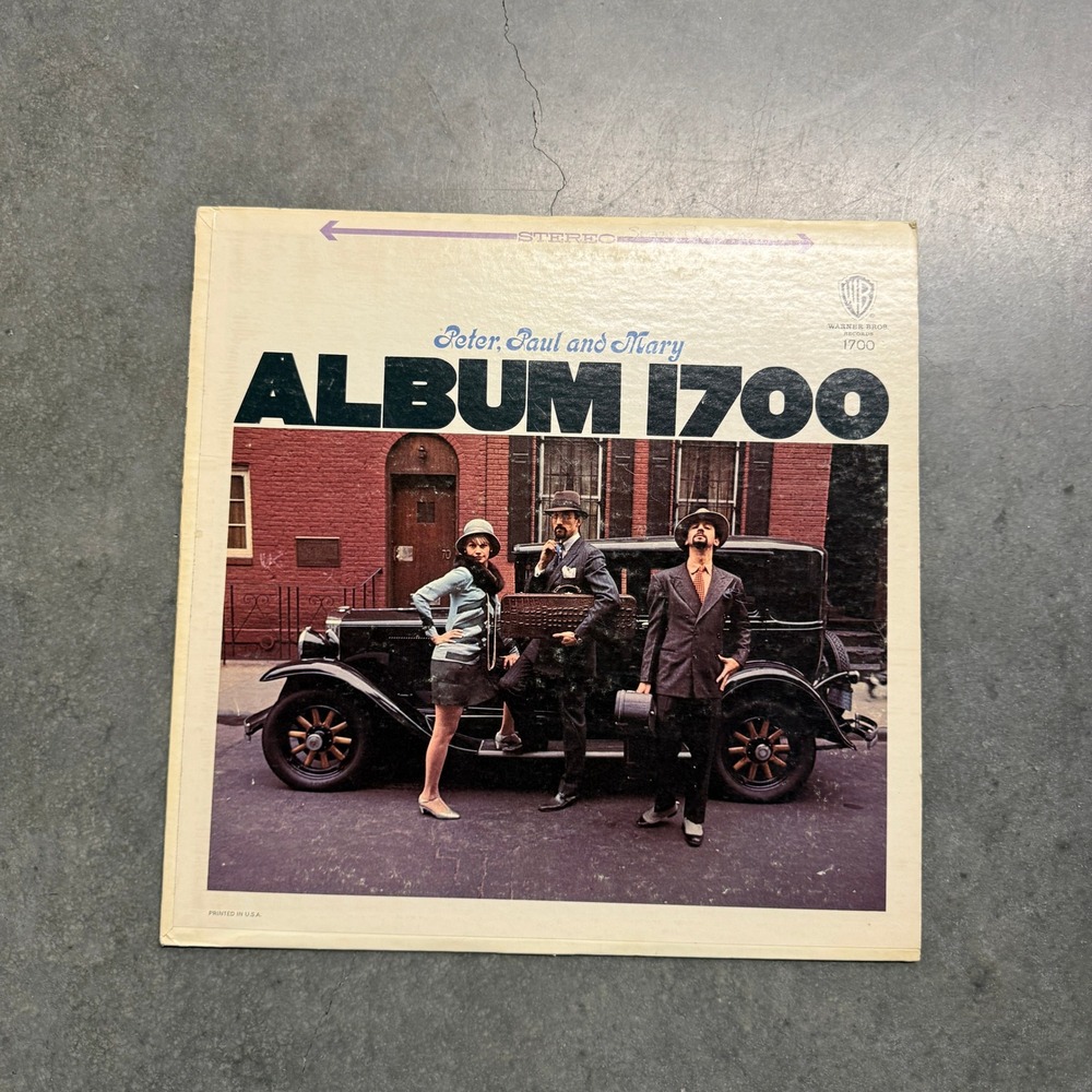 Peter Paul and Mary Album 1700 Vinyl LP Stereo WS 1700 Folk Pop 1967